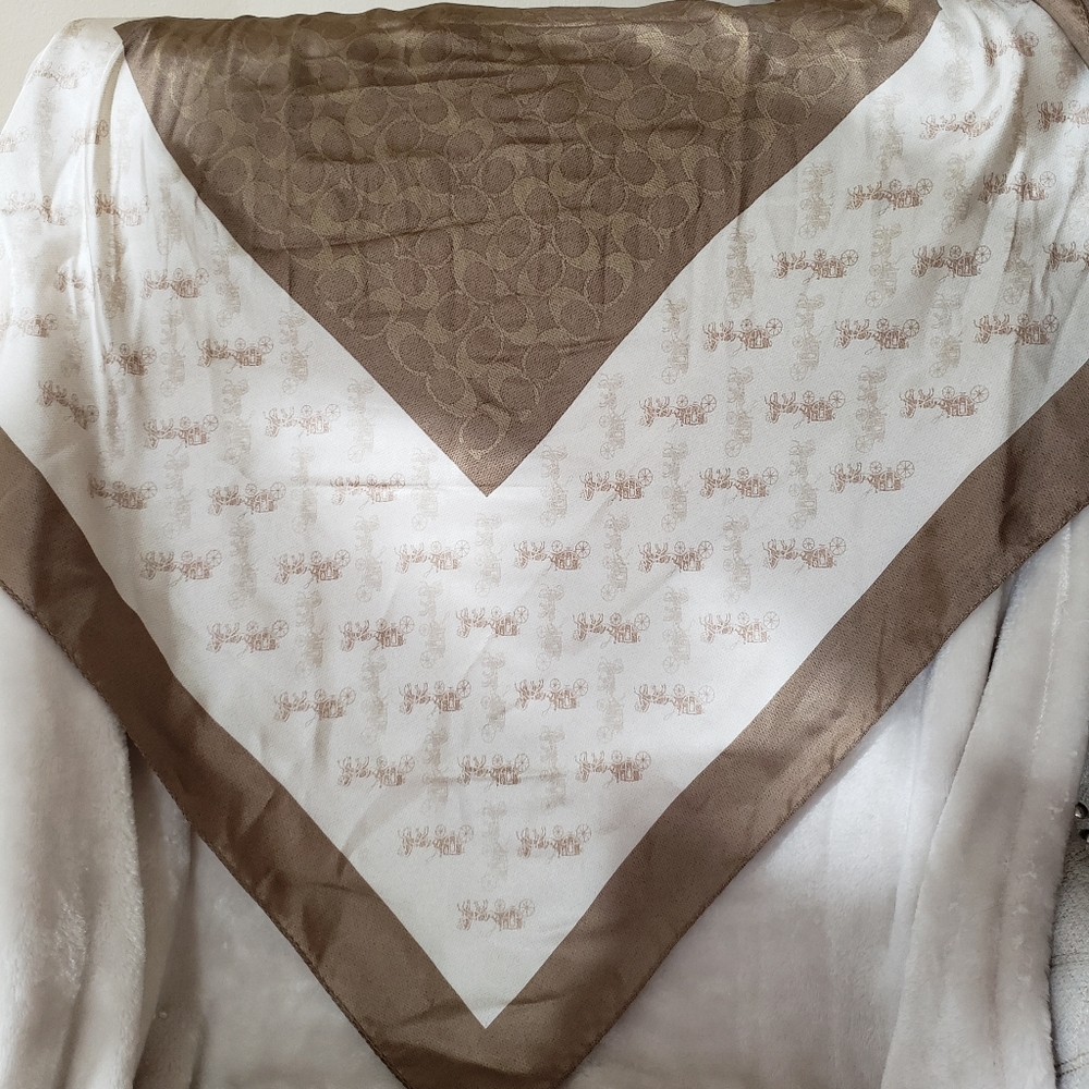 Coach Silk Scarf
